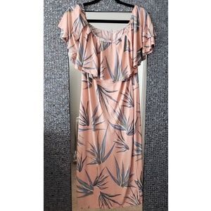 River Flowers Midi dress